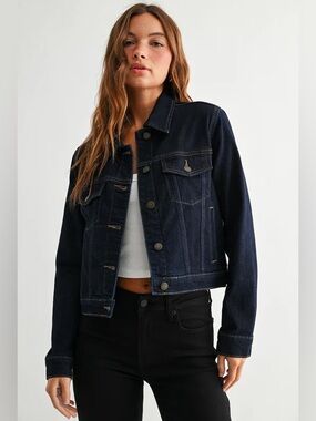 Just USA | Ava Stretch Classic Denim Jean Jacket
